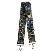 Khaki Leopard Print Bag Strap